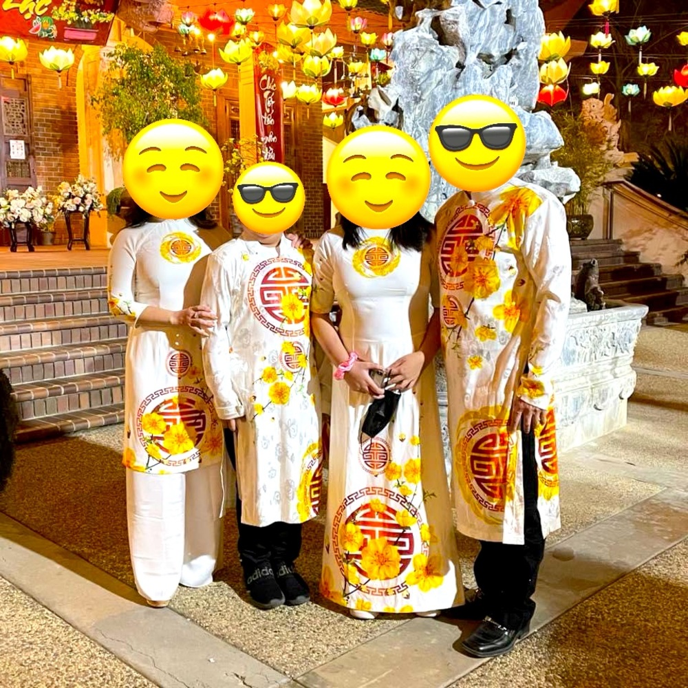 Family bundle traditional áo dài
